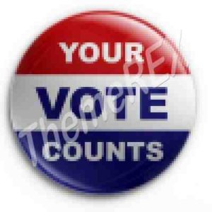 Your vote counts